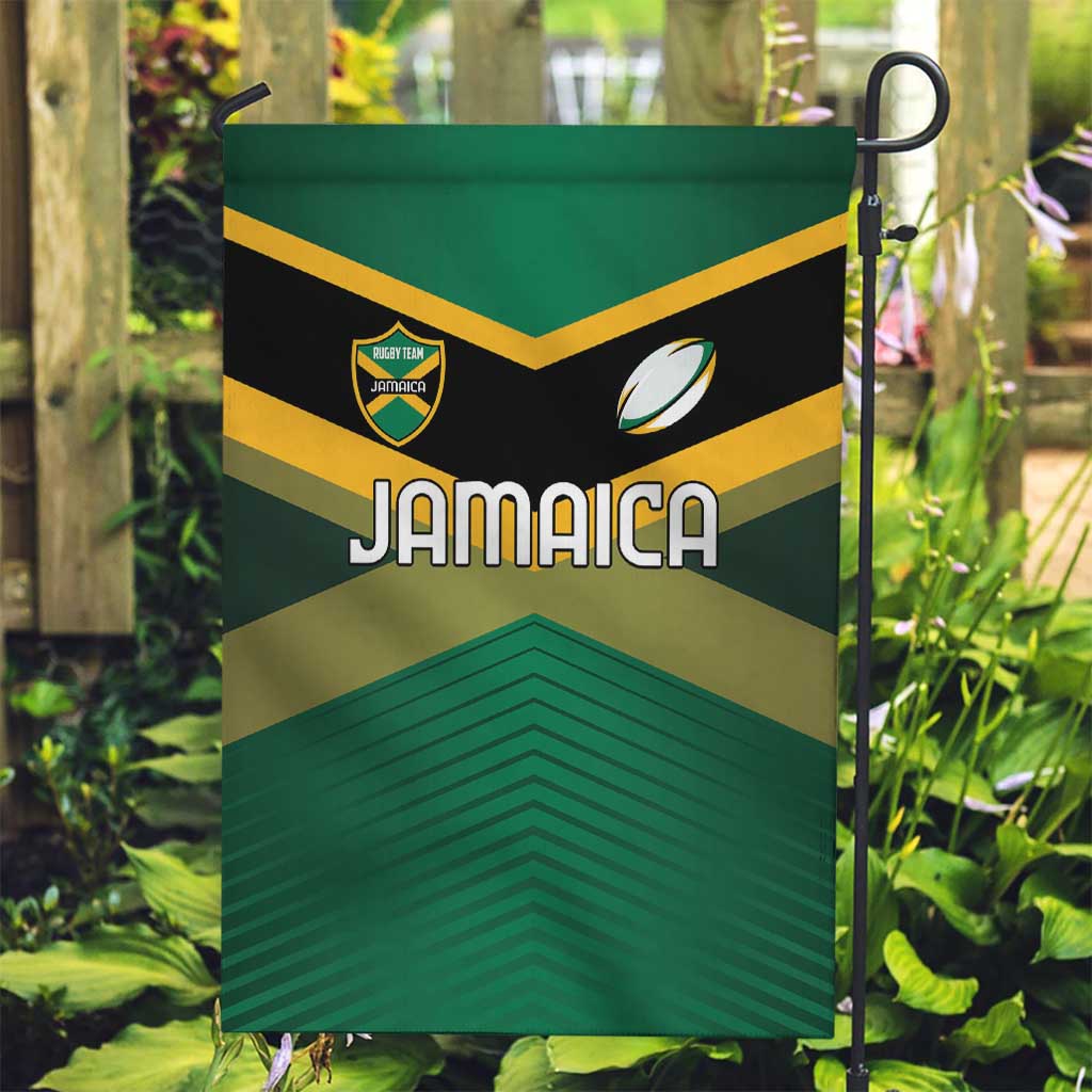 Rugby Jamaica Garden Flag Reggae Warriors Go Champions
