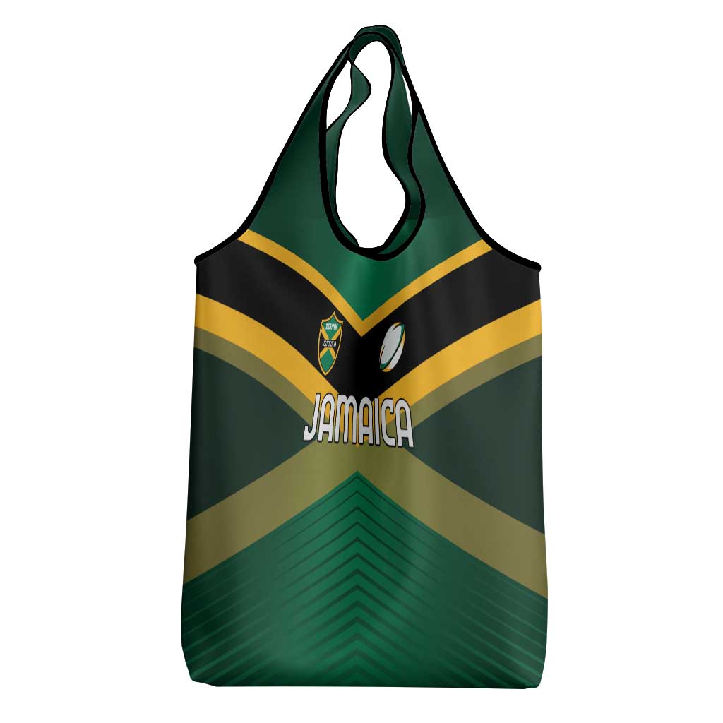 Rugby Jamaica Grocery Bag Reggae Warriors Go Champions