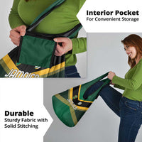 Rugby Jamaica Grocery Bag Reggae Warriors Go Champions