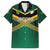 Custom Rugby Jamaica Hawaiian Shirt Reggae Warriors Go Champions