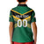 Custom Rugby Jamaica Kid Polo Shirt Reggae Warriors Go Champions