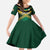 Custom Rugby Jamaica Kid Short Sleeve Dress Reggae Warriors Go Champions