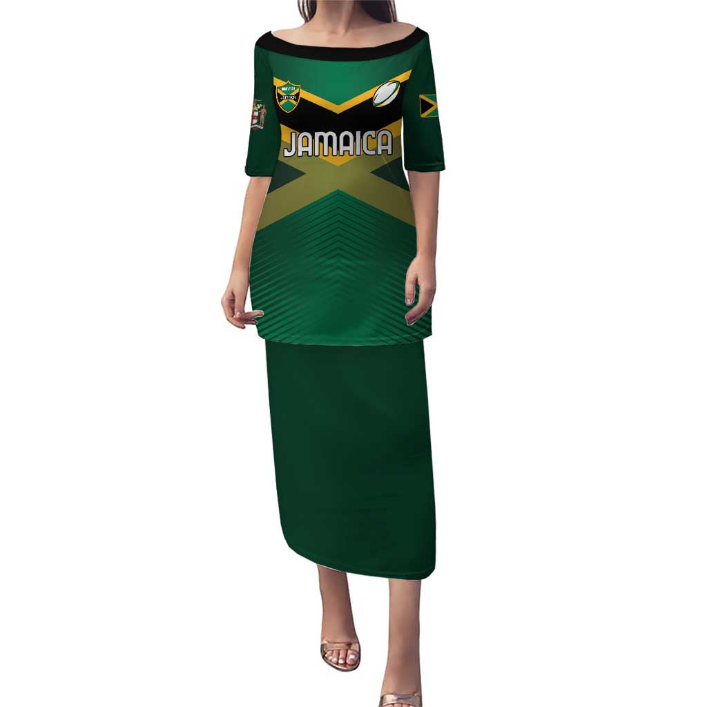 Custom Rugby Jamaica Puletasi Reggae Warriors Go Champions