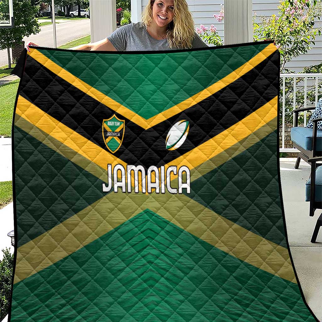 Rugby Jamaica Quilt Reggae Warriors Go Champions