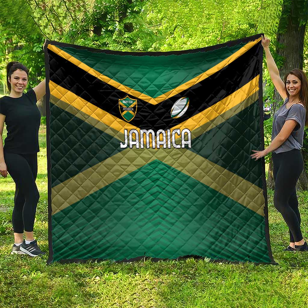 Rugby Jamaica Quilt Reggae Warriors Go Champions