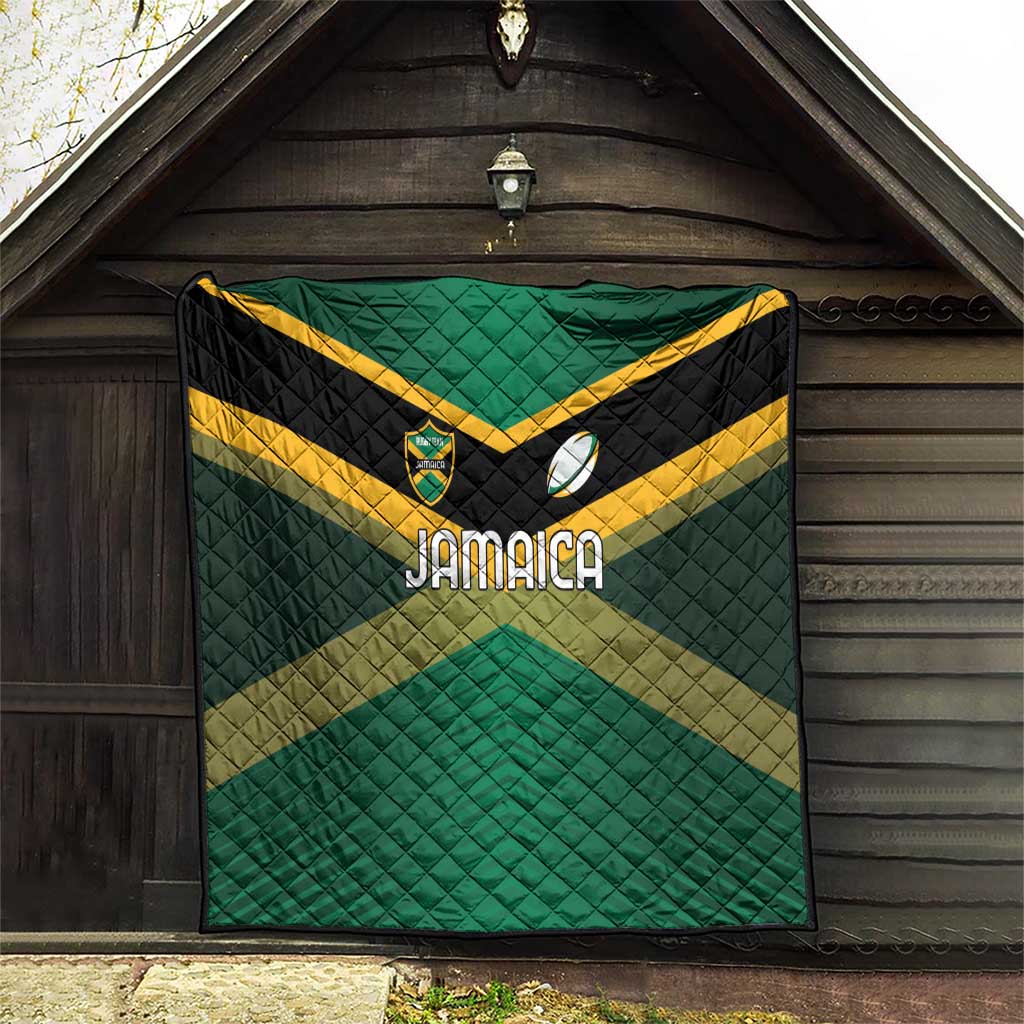 Rugby Jamaica Quilt Reggae Warriors Go Champions