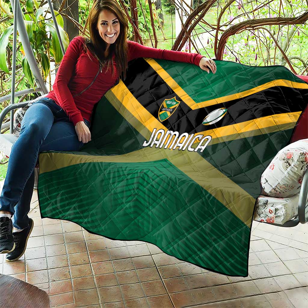 Rugby Jamaica Quilt Reggae Warriors Go Champions