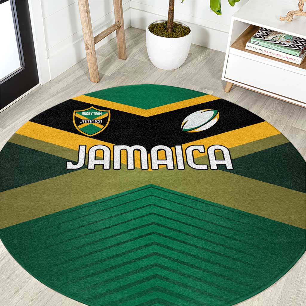 Rugby Jamaica Round Carpet Reggae Warriors Go Champions