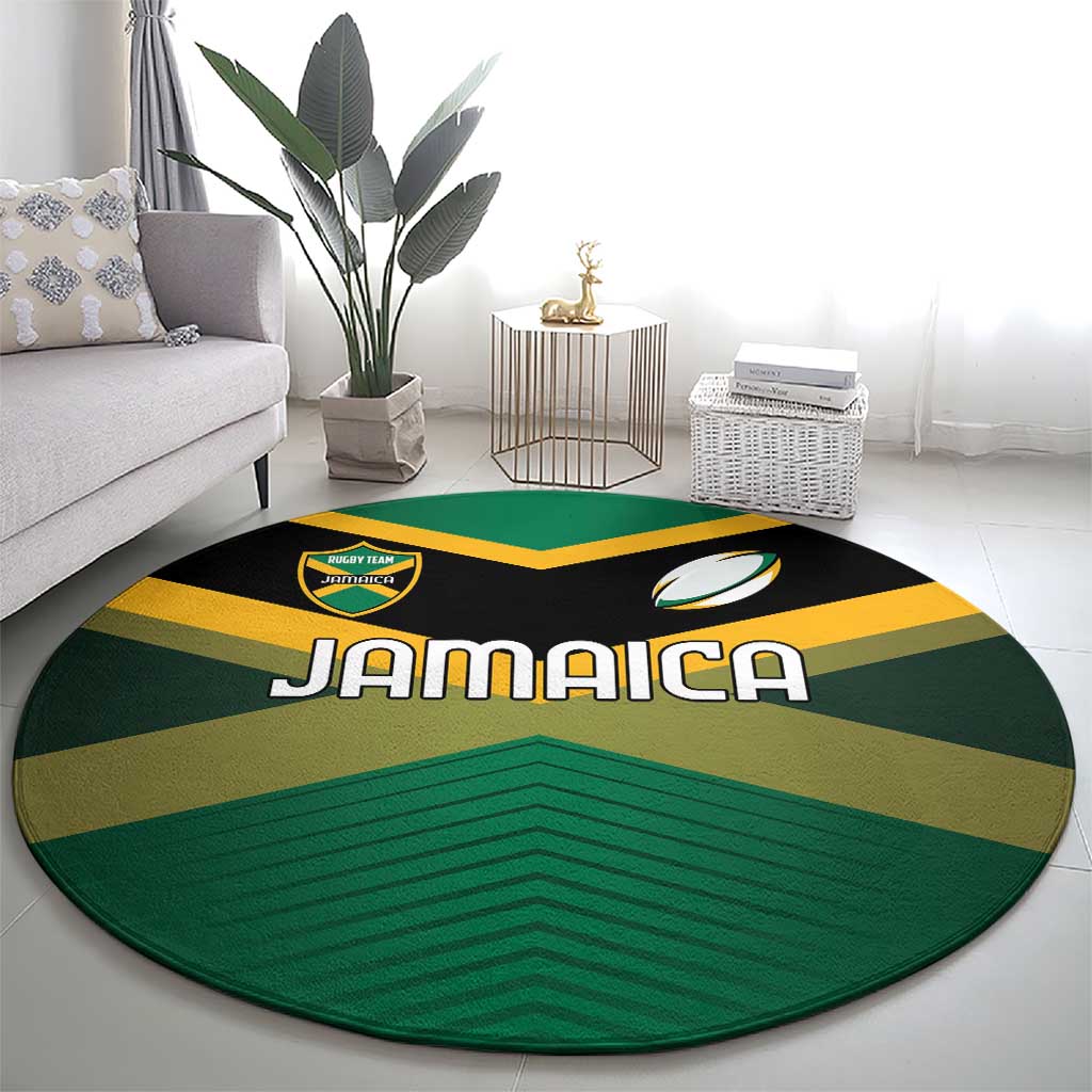 Rugby Jamaica Round Carpet Reggae Warriors Go Champions