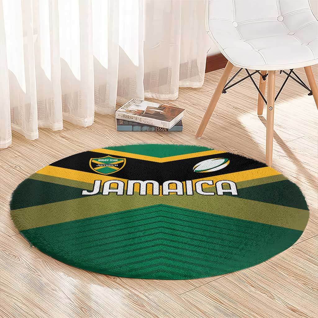 Rugby Jamaica Round Carpet Reggae Warriors Go Champions