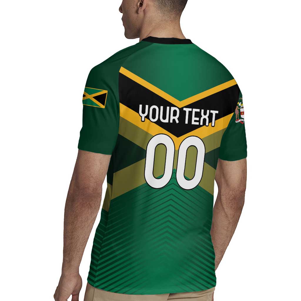 Custom Rugby Jamaica Rugby Jersey Reggae Warriors Go Champions