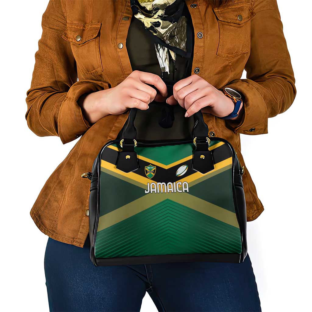 Rugby Jamaica Shoulder Handbag Reggae Warriors Go Champions