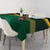 Rugby Jamaica Tablecloth Reggae Warriors Go Champions