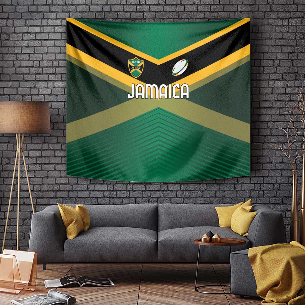 Rugby Jamaica Tapestry Reggae Warriors Go Champions