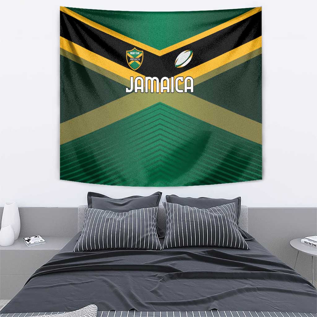 Rugby Jamaica Tapestry Reggae Warriors Go Champions