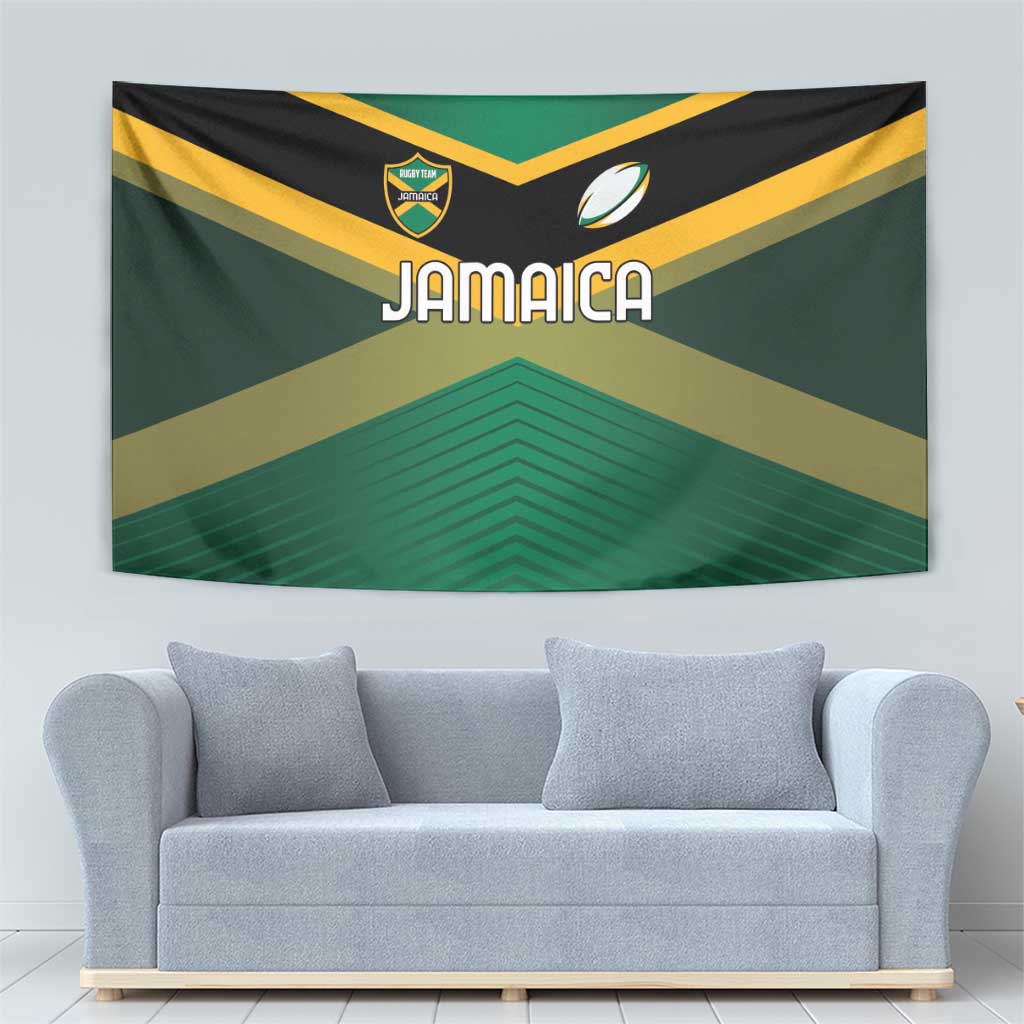 Rugby Jamaica Tapestry Reggae Warriors Go Champions
