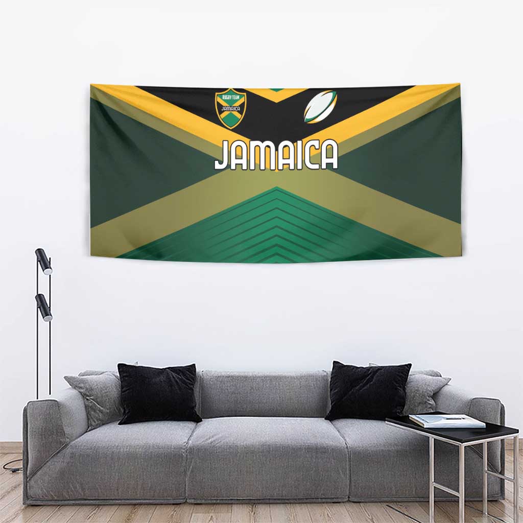 Rugby Jamaica Tapestry Reggae Warriors Go Champions