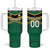Custom Rugby Jamaica Tumbler With Handle Reggae Warriors Go Champions