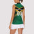Custom Rugby Jamaica Women Sleeveless Polo Shirt Reggae Warriors Go Champions
