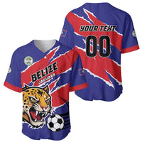 Custom Football Belize Jaguars Baseball Jersey Team Unbelizeables Jaguars