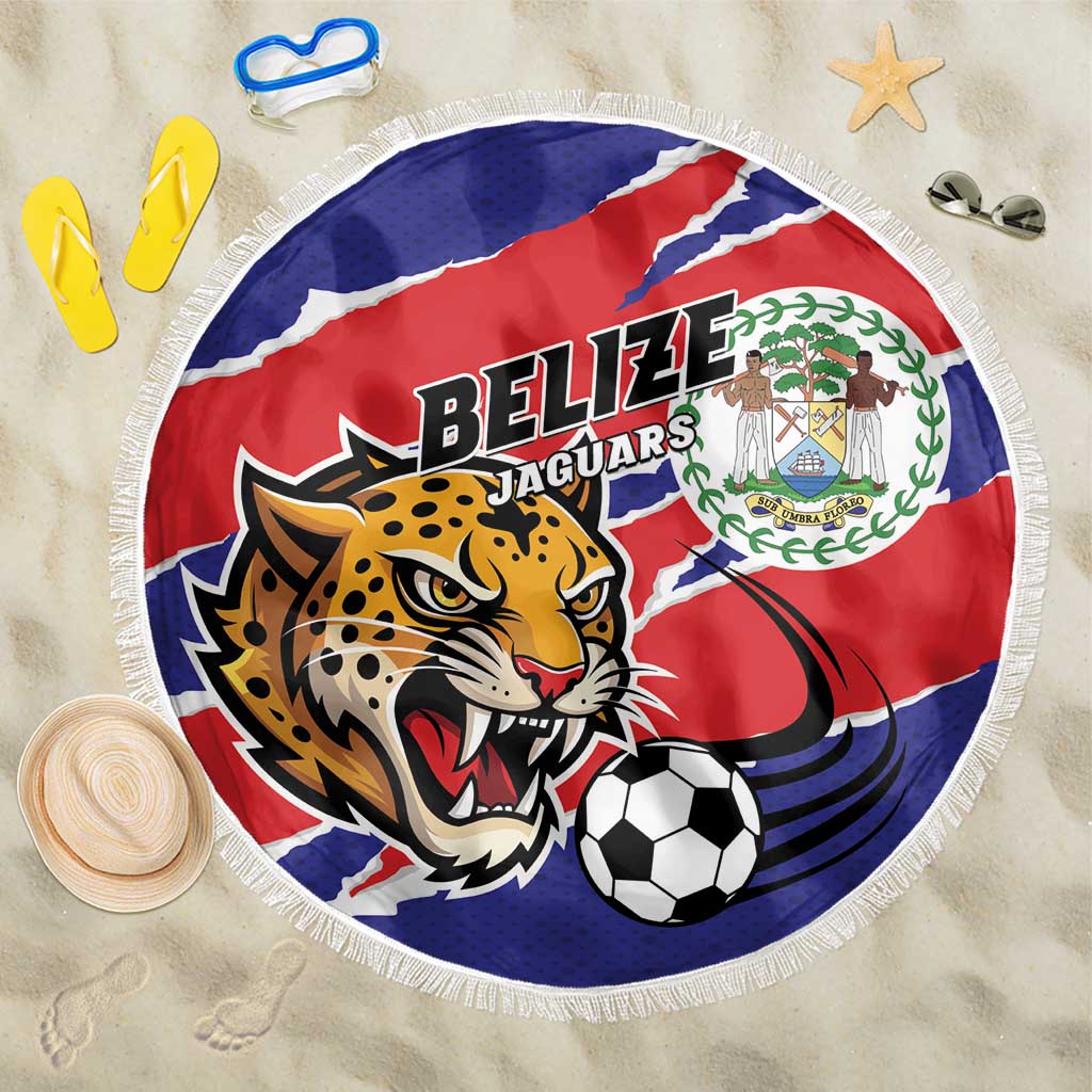 Football Belize Jaguars Beach Blanket Team Unbelizeables Jaguars
