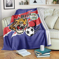 Football Belize Jaguars Blanket Team Unbelizeables Jaguars