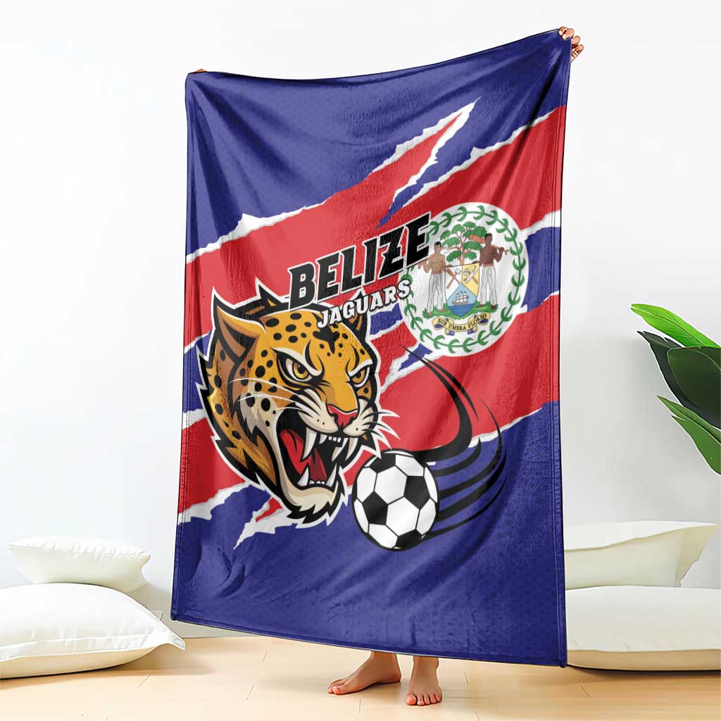 Football Belize Jaguars Blanket Team Unbelizeables Jaguars