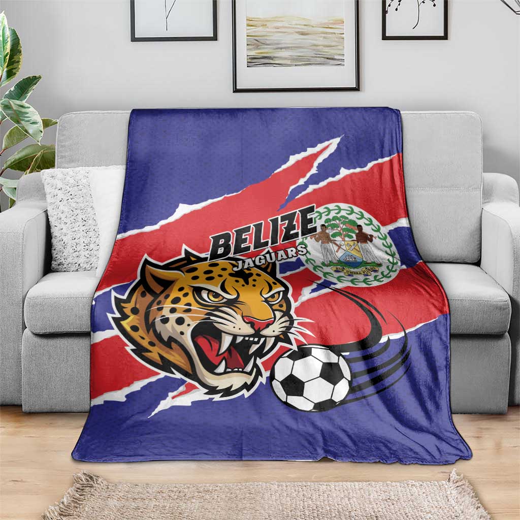 Football Belize Jaguars Blanket Team Unbelizeables Jaguars