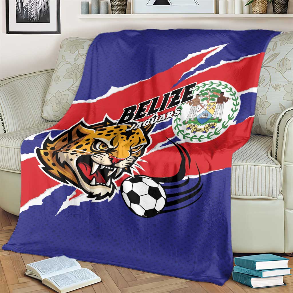 Football Belize Jaguars Blanket Team Unbelizeables Jaguars