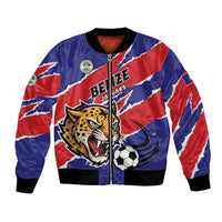 Custom Football Belize Jaguars Bomber Jacket Team Unbelizeables Jaguars