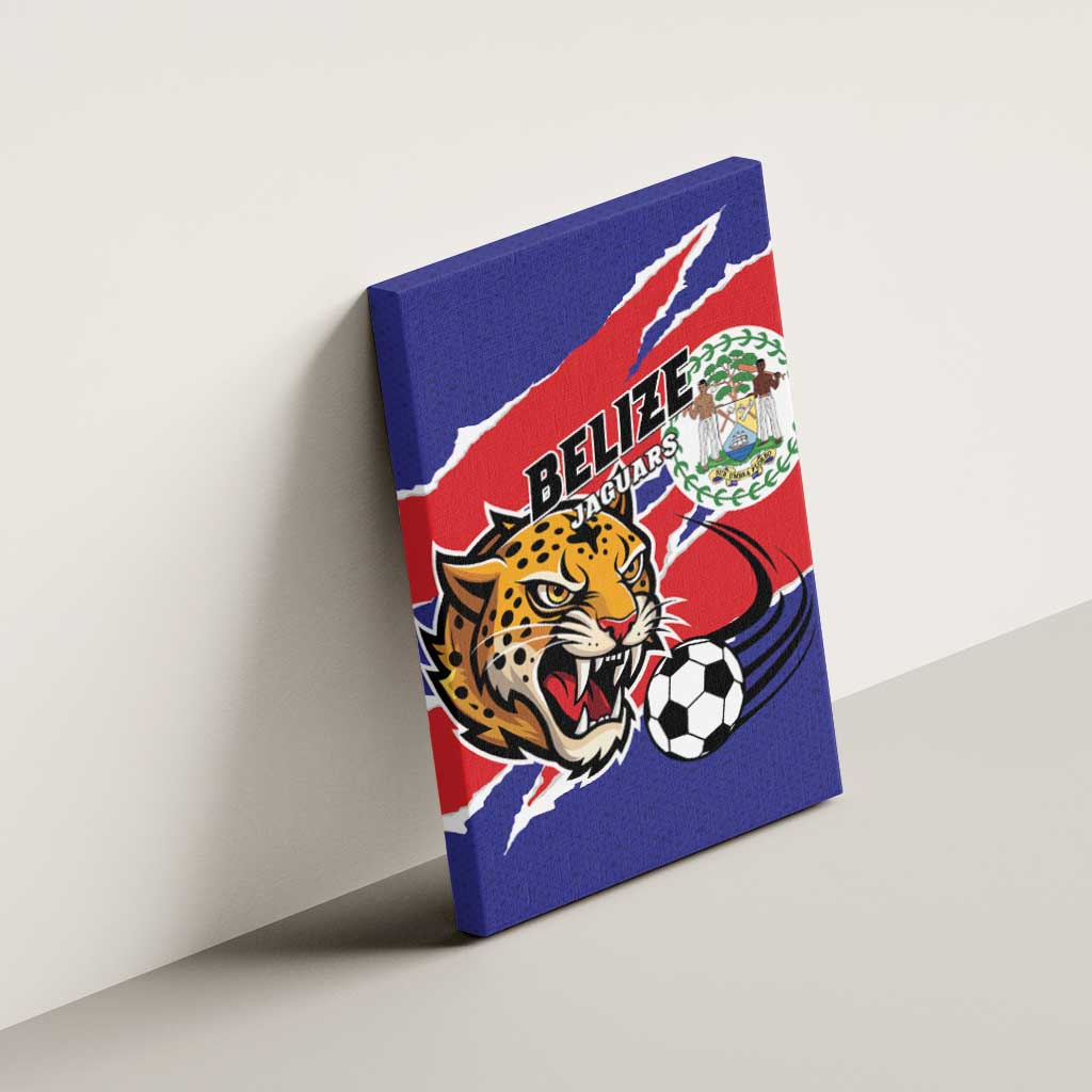 Football Belize Jaguars Canvas Wall Art Team Unbelizeables Jaguars