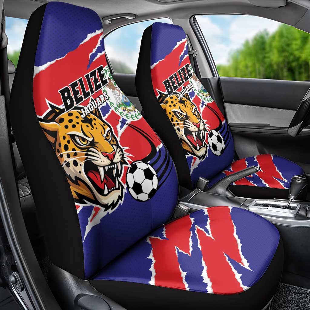 Football Belize Jaguars Car Seat Cover Team Unbelizeables Jaguars