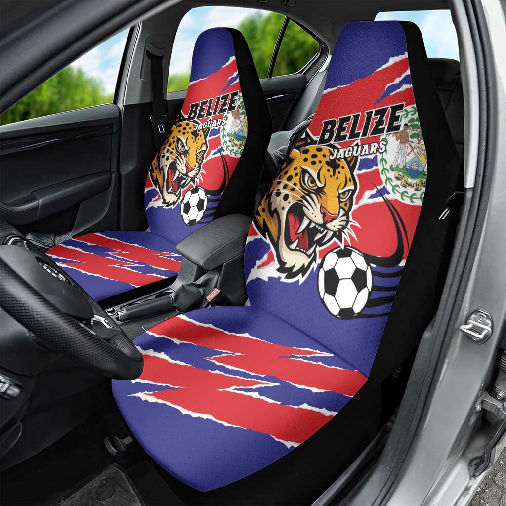 Football Belize Jaguars Car Seat Cover Team Unbelizeables Jaguars