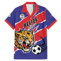 Custom Football Belize Jaguars Family Matching Mermaid Dress and Hawaiian Shirt Team Unbelizeables Jaguars