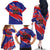 Custom Football Belize Jaguars Family Matching Off The Shoulder Long Sleeve Dress and Hawaiian Shirt Team Unbelizeables Jaguars