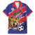Custom Football Belize Jaguars Family Matching Off Shoulder Maxi Dress and Hawaiian Shirt Team Unbelizeables Jaguars