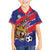 Custom Football Belize Jaguars Family Matching Short Sleeve Bodycon Dress and Hawaiian Shirt Team Unbelizeables Jaguars