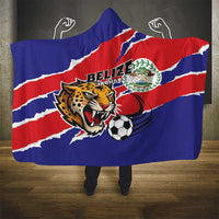 Football Belize Jaguars Hooded Blanket Team Unbelizeables Jaguars