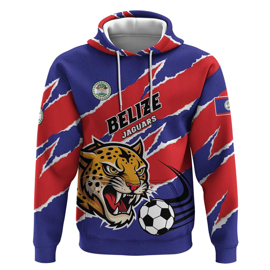 Custom Football Belize Jaguars Hoodie Team Unbelizeables Jaguars