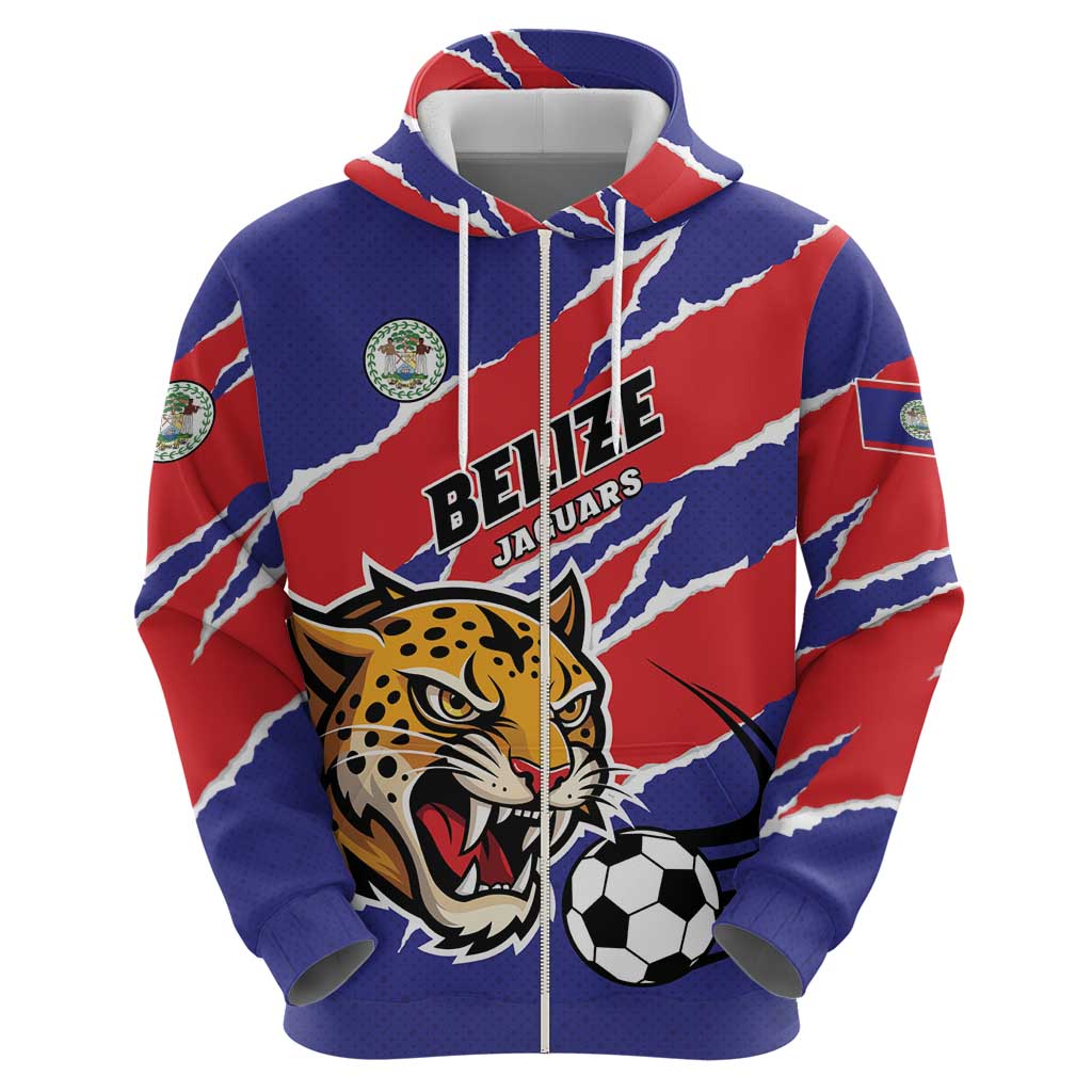 Custom Football Belize Jaguars Hoodie Team Unbelizeables Jaguars