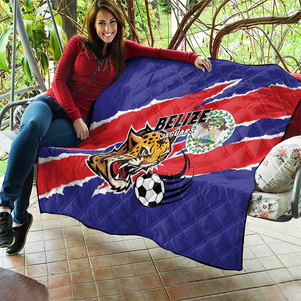 Football Belize Jaguars Quilt Team Unbelizeables Jaguars