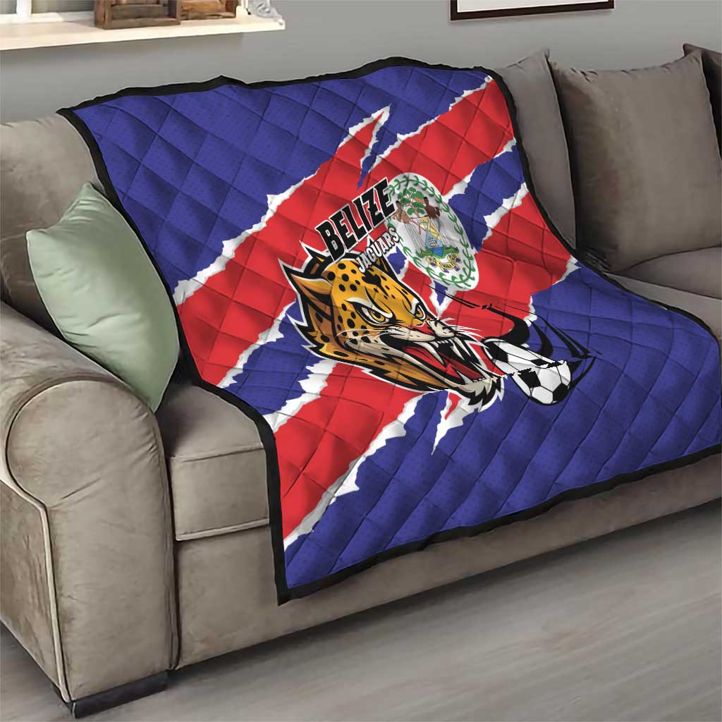 Football Belize Jaguars Quilt Team Unbelizeables Jaguars