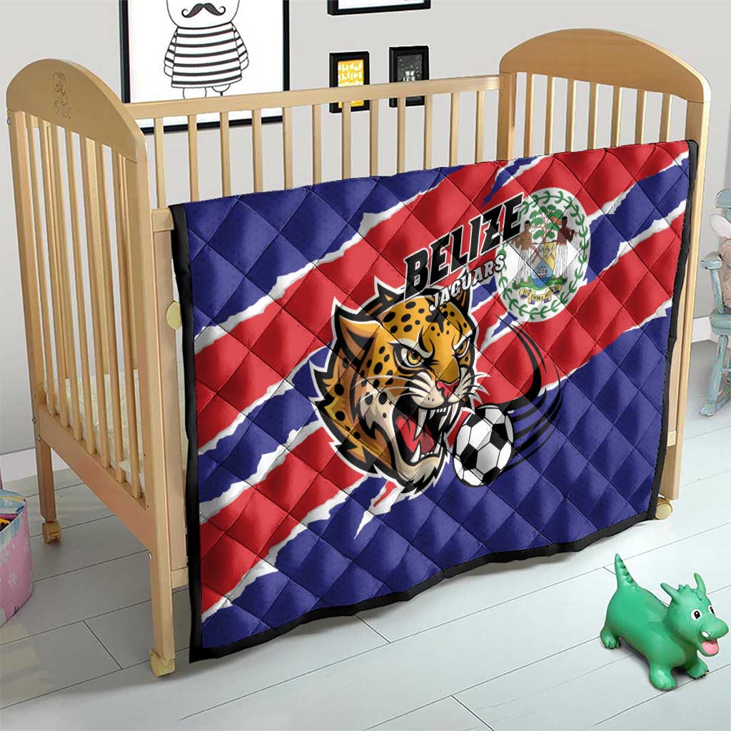 Football Belize Jaguars Quilt Team Unbelizeables Jaguars