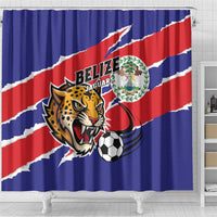 Football Belize Jaguars Shower Curtain Team Unbelizeables Jaguars
