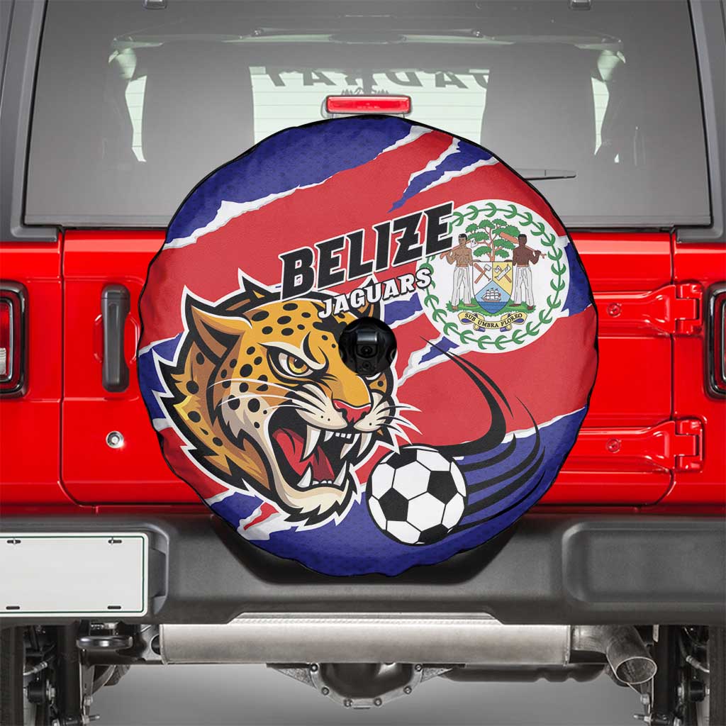 Football Belize Jaguars Spare Tire Cover Team Unbelizeables Jaguars