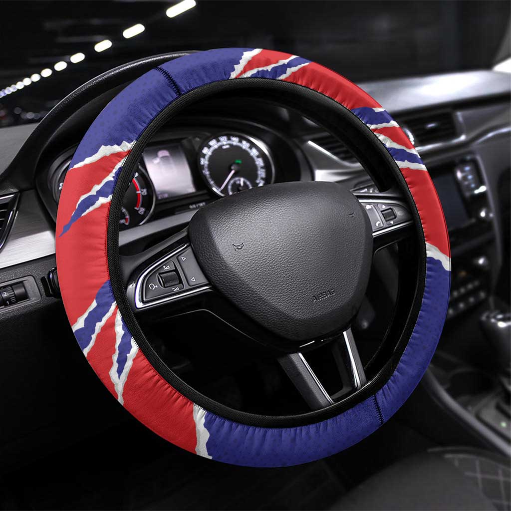 Football Belize Jaguars Steering Wheel Cover Team Unbelizeables Jaguars