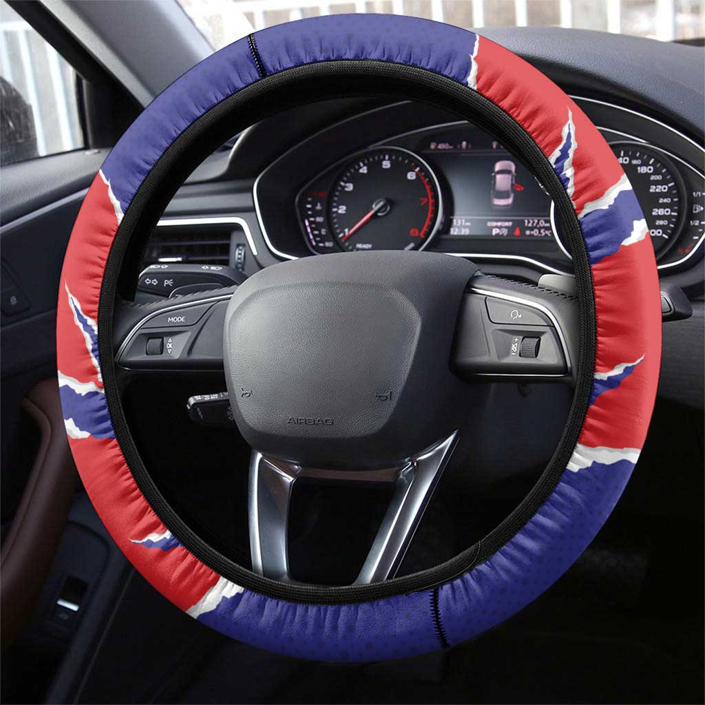 Football Belize Jaguars Steering Wheel Cover Team Unbelizeables Jaguars