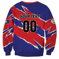 Custom Football Belize Jaguars Sweatshirt Team Unbelizeables Jaguars