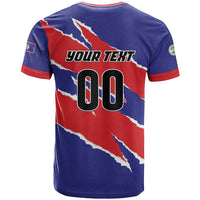 Custom Football Belize Jaguars T Shirt Team Unbelizeables Jaguars