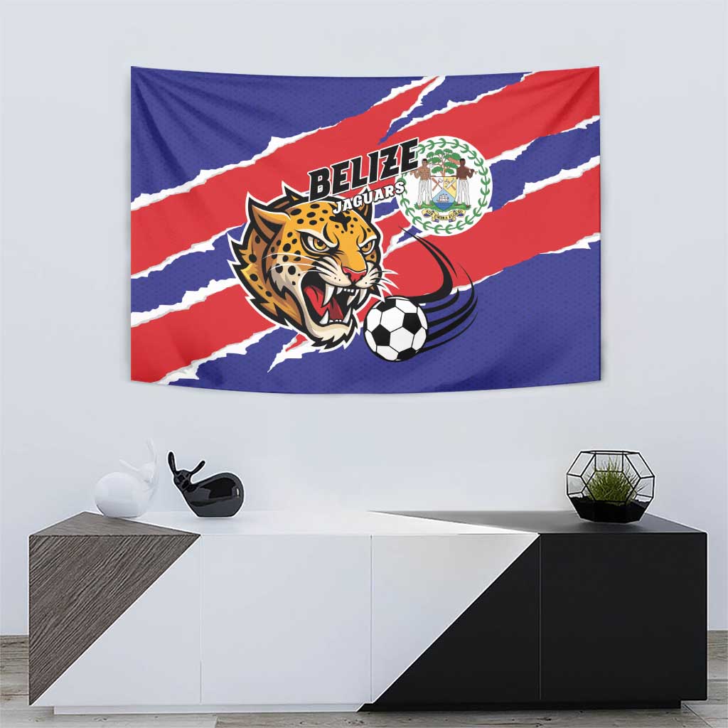 Football Belize Jaguars Tapestry Team Unbelizeables Jaguars